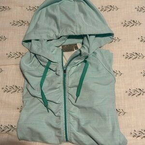 Athleta medium 1/2 zip hoodie size medium